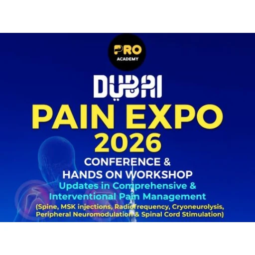  DUBAI PAIN EXPO 2026 CONFERENCE & WORKSHOP 3rd & 4th October 2026 