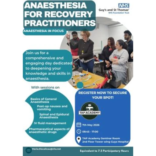 test_ Understanding Anaesthesia for Recovery Practitioners