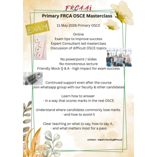 test_Primary FRCA OSCE Masterclass - 11 May 2026