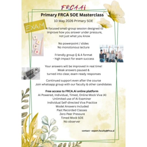 test_Primary FRCA SOE Masterclass - 10 May 2026