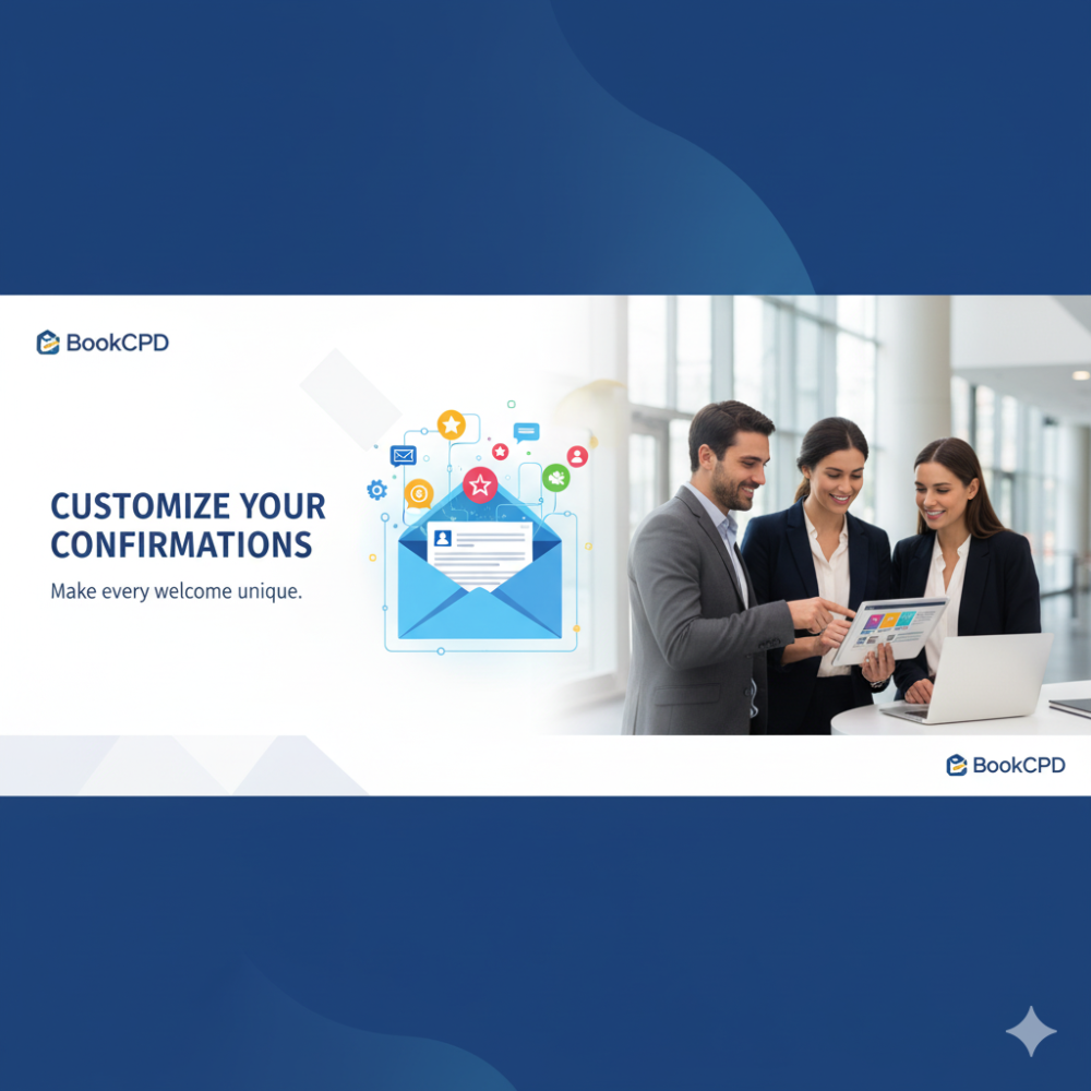 Customise registration confirmation emails